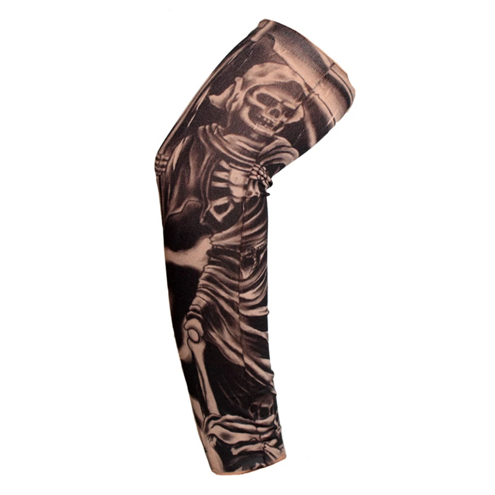 Top Trends: Outdoor Tattoo Sleeve Flower Arm Tattoo Cycling Fishing Sunscreen Men And Women Cool Arm Protection ZY019 Shoppable Styles - Image 5