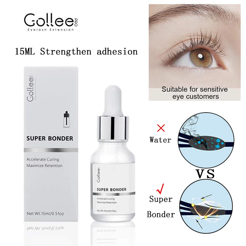 Top Trends: Gollee Super Bonder After Extension Lashes For All Eyelash Extension Glue Super Bonder Fixing Agent Help Adhesive For Eyelashes Shoppable Styles