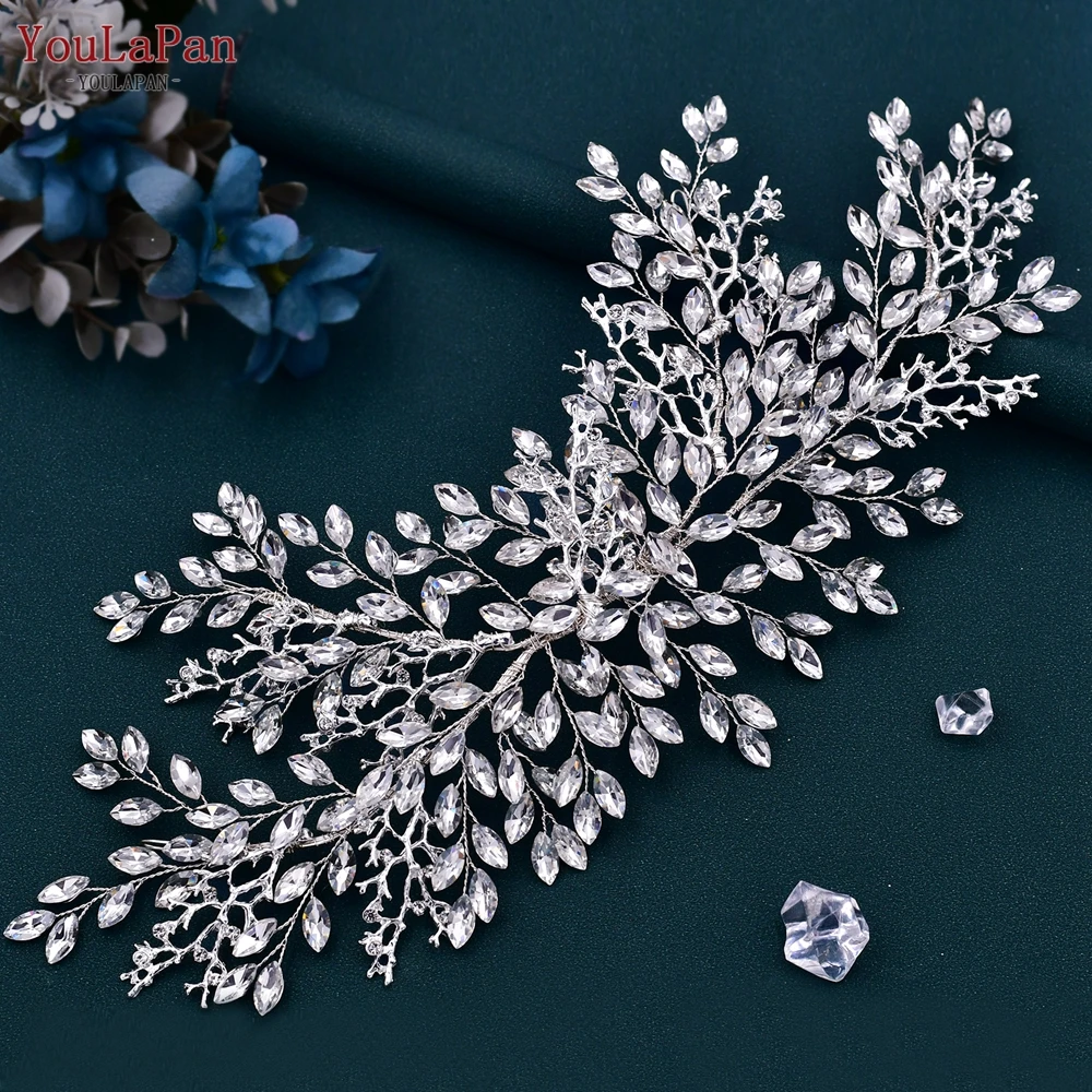 Top Trends: YouLaPan HP365 Bridal Headband Rhinestone Brides Tiara And Headdress Handmade Wedding Hair Accessories Princess Woman Headpiece Shoppable Styles - Image 5