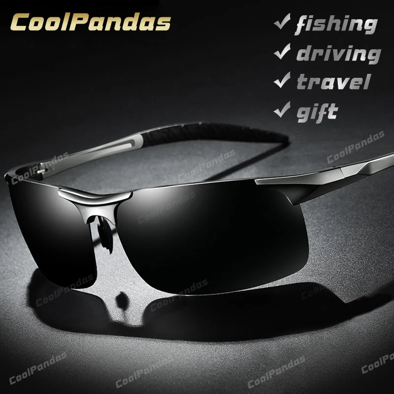 Top Trends: Aluminum Magnesium Men Polarized Sunglasses Aviation HD Driving Sun Glasses Male Sport Sunglasses Lunette Soleil Homme Oculos Shoppable Styles