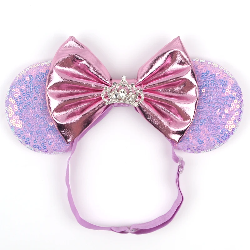 Top Trends: 2023 Adjustable Mouse Ears Elastic Headband For Adult And Kids Bow Nylon Hairband Festival Party Cosplay DIY Hair Accessories Shoppable Styles