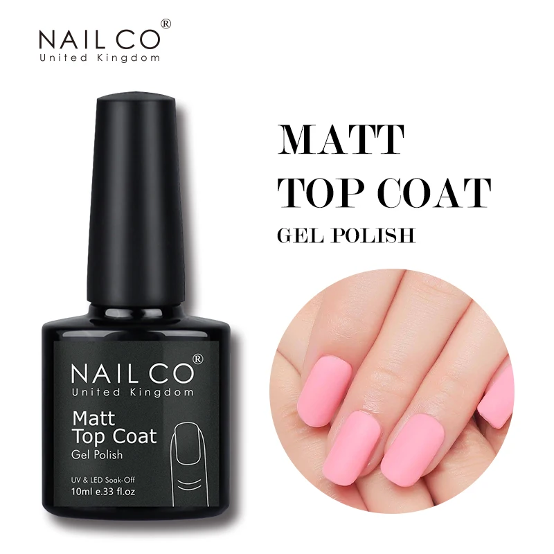 Top Trends: NAILCO 10ml Matte Top Gel Nail Polish Matt Top Coat Top UV Gel Primer Base Nail Art Manicure Matt Transparent Varnishes Soak Off Shoppable Styles