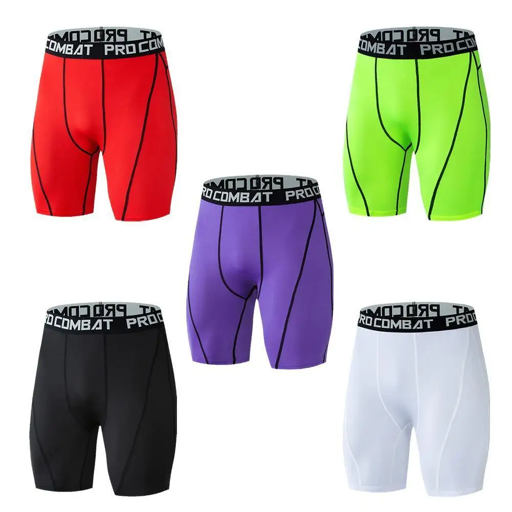 Top Trends: Men Shorts Fitness Workout Inseam Bodybuilding Knickers Male Muscle Alive Elastic Compression Tights Skinny Legging Shoppable Styles