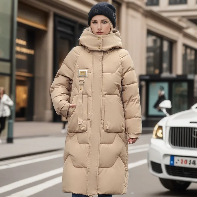 Top Trends: Down Jacket Female Winter 2023 Thick Women&#039;s Jacket Long Down Coats Long Parka Winter Coat Warm Puffer Jacket Women Down Coat Shoppable Styles