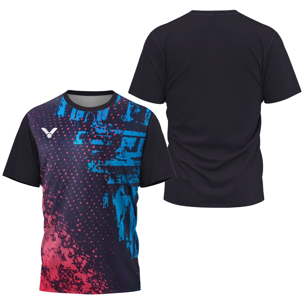 Top Trends: 2024 Breathable Badminton Tennis T Shirt Men Fashion Sportwear Top Clothing Male Gym Fitness Short Sleeve Outdoor Sports Uniform Shoppable Styles