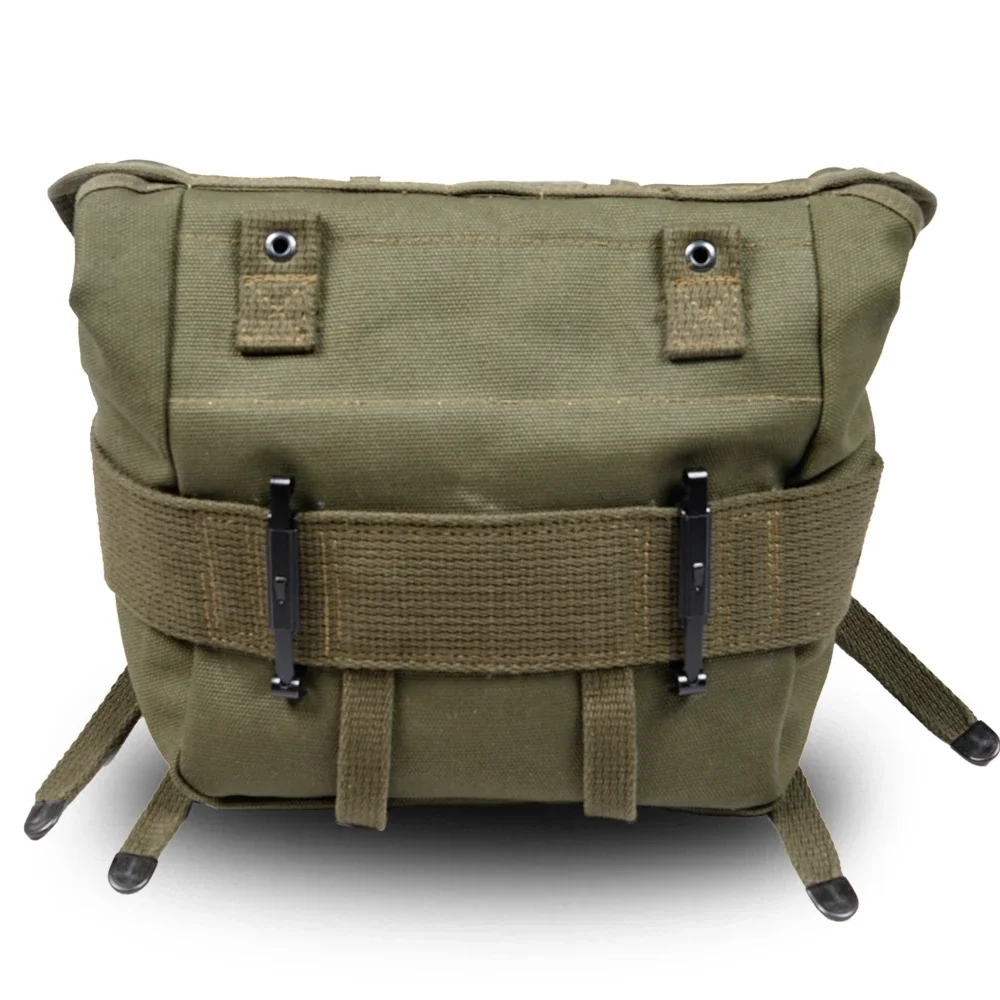 Top Trends: M1961 Military Bag Butt Pack US Vietnam Canvas Storage Rucksack Combat Gear With Straps Tactical Retro WW2 War Shoppable Styles - Image 2