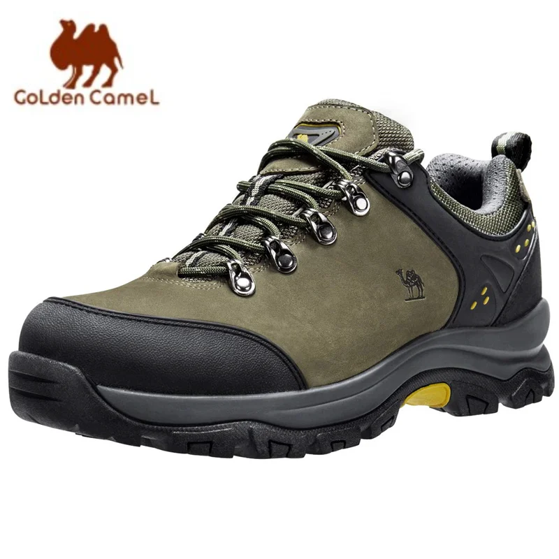 Top Trends: GOLDEN CAMEL Waterproof Hiking Shoes Outdoor Low-top Leather Trekking Shoes For Men Walking Male Sneakers 2023 Winter New Shoppable Styles