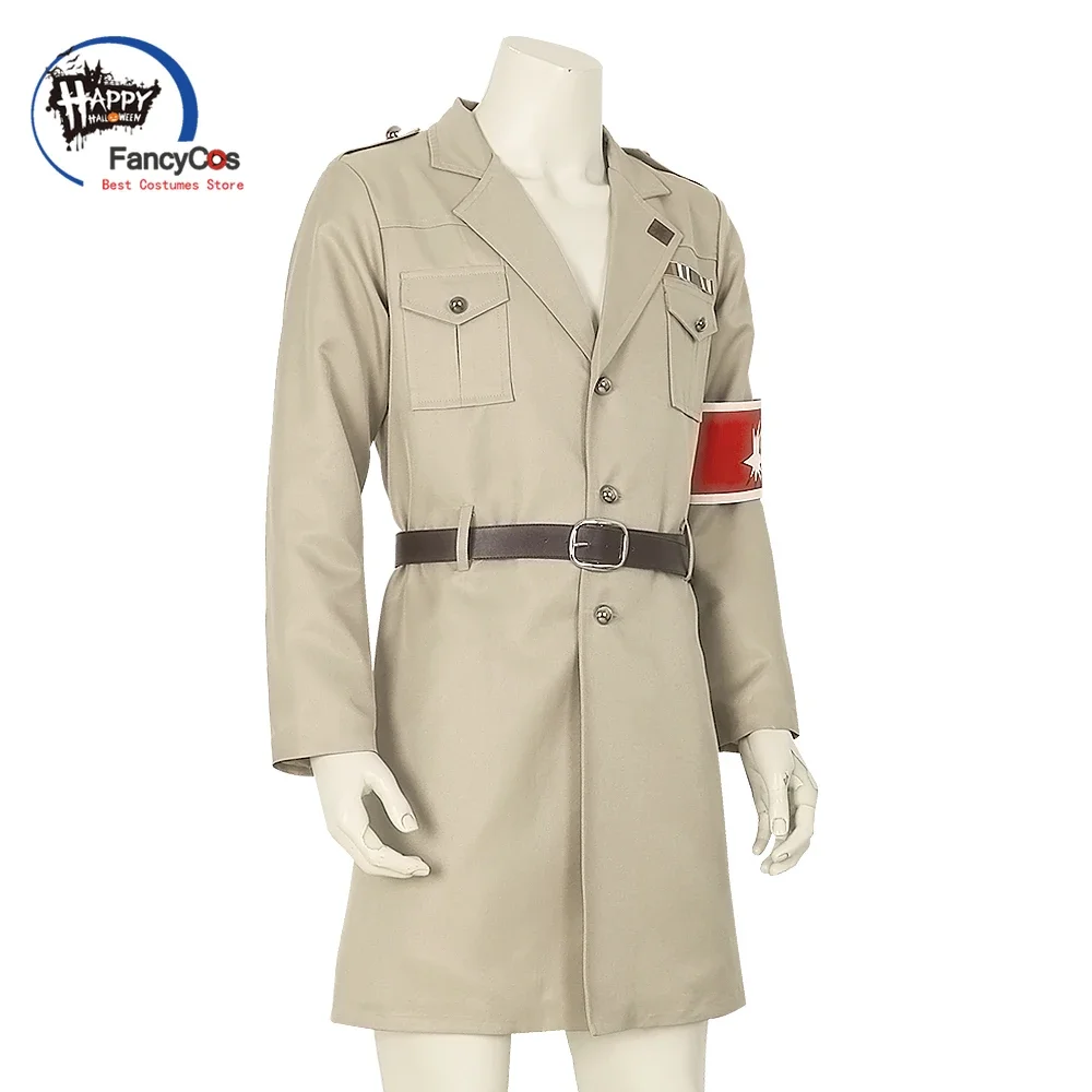 Top Trends: Anime Attack On Titan Final Season Jacket Aldians Rainer Jacket Shingeki No Kyojin Jacket Marley Military Trench Cosplay Costume Shoppable Styles - Image 5