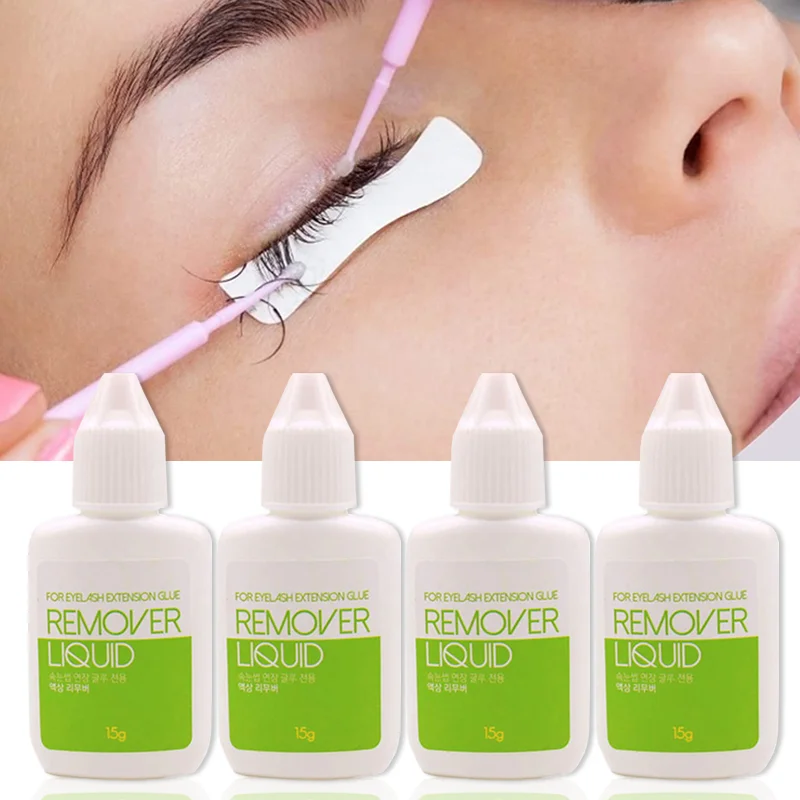 Top Trends: 2pcs / Lot Original Korea Liquid Gel Remover For Eyelash Extension Glue Removing Eyelash Extensions Beauty Health Makeup Tools 15g Shoppable Styles