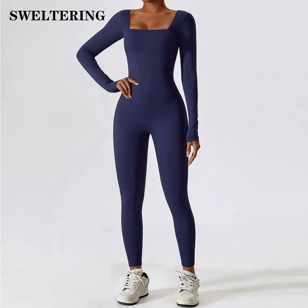 Top Trends: Women&#039;s Tracksuit Jumpsuit Sportswear Long Sleeved Yoga Suit Gym Push Ups Fitness Workout Bodysuit Quick Drying Yoga One Piece Shoppable Styles