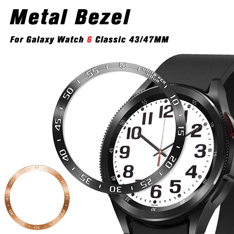 Top Trends: Bezel Ring For Samsung Galaxy Watch 6 Classic 43mm 47mm PC Cover Bumper Case Smartwatch Accessorie Watch 6 Bluetooth Classic 47 Shoppable Styles