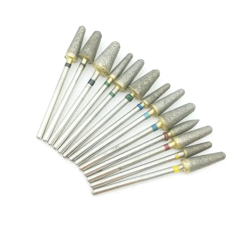 Top Trends: 2.35mm Shank Dental Diamond Fully Sintered Drill Bits Durable Grind Or Polish Smoothly Especial For Metal Dentist Tool Shoppable Styles