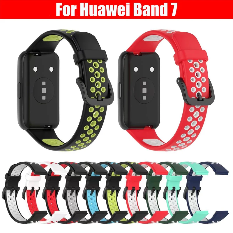 Top Trends: Silicone Strap For Huawei Watch Band 7 Strap Accessories Smart Replacement Watchband Wristband Correa Bracelet For Huawei Band 7 Shoppable Styles