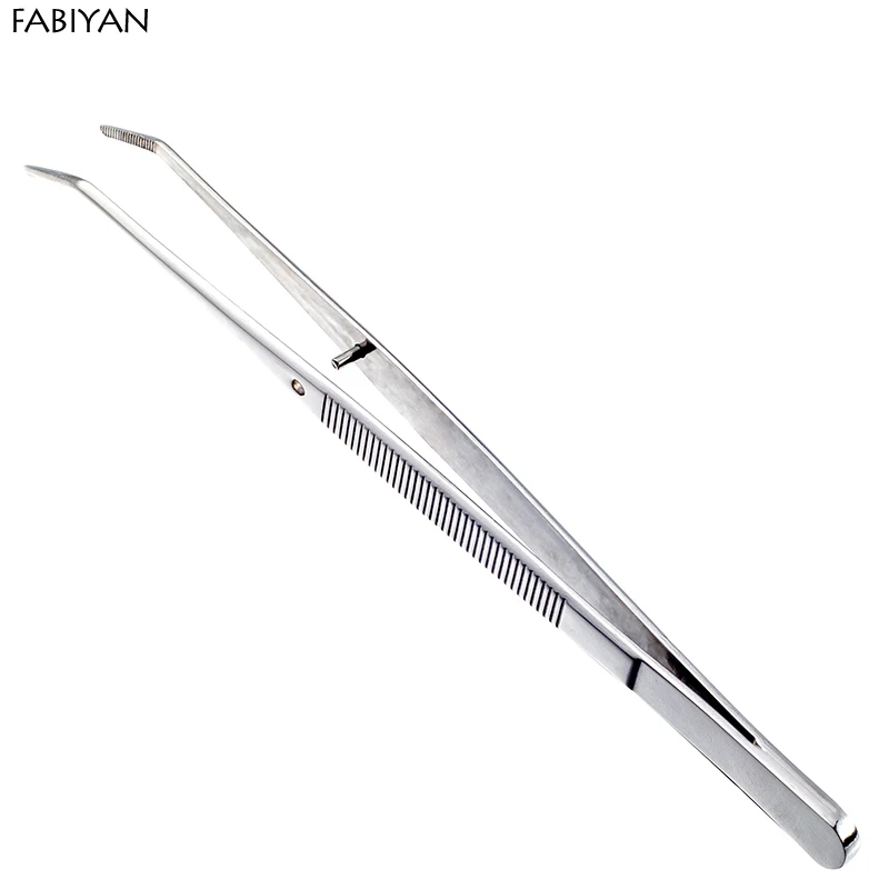 Top Trends: FABIYAN Stainless Steel Nail Art Nippers Tweezers Rhinestones Crystal Sequins Glitter Picking Up Cotton Cleaner Tools Manicure Shoppable Styles