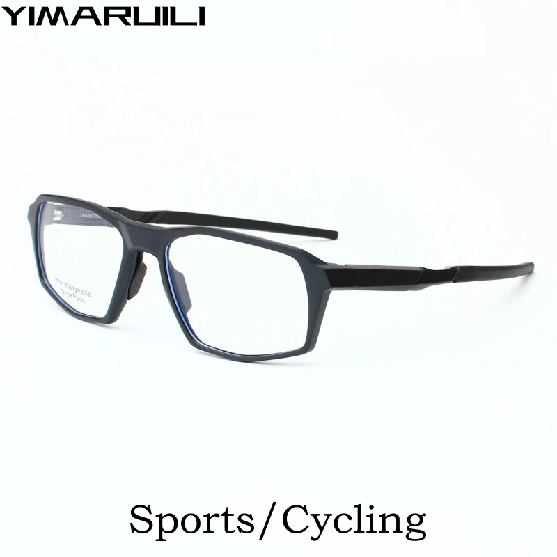 Top Trends: YIMARUILI New Fashion Trend Comfortable TR90 Large Eyewrar Women Optical Prescription Cycling Sports Eyeglasses Frames Men 8170 Shoppable Styles