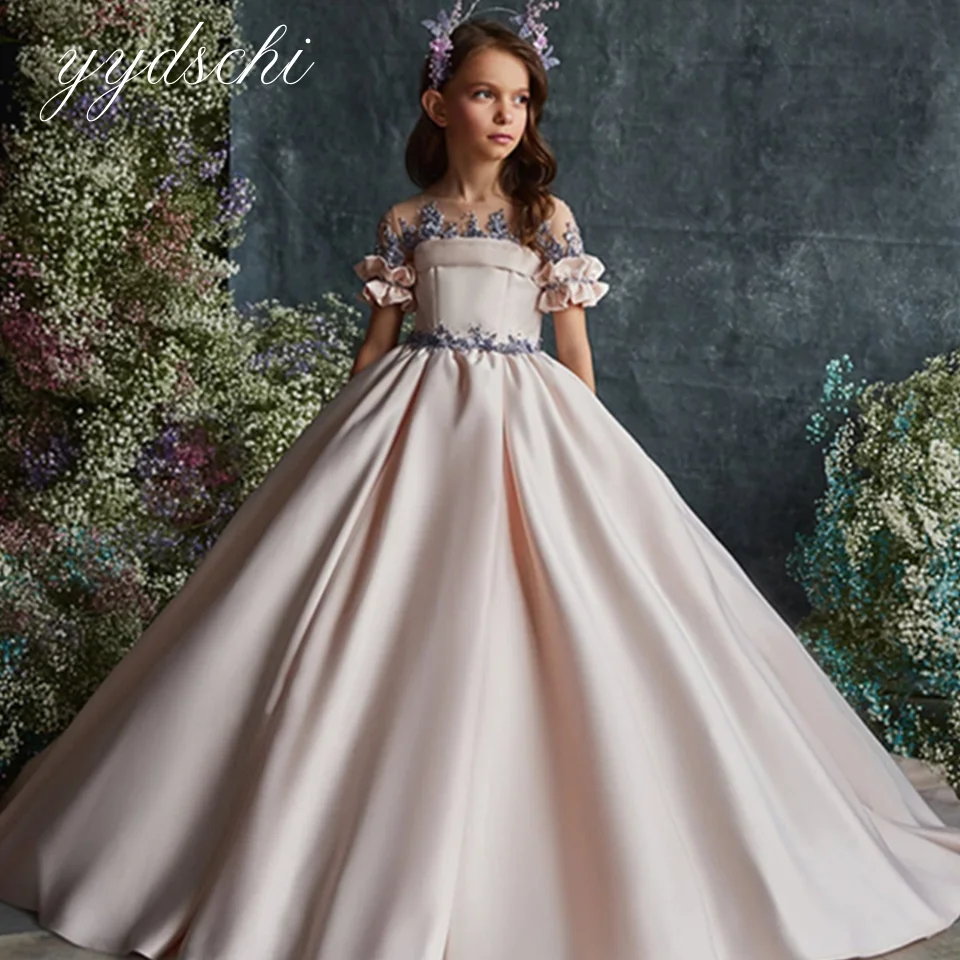 Top Trends: Girl Dress 2023 Fashion Ball Gown Beautiful Wedding Girl Princess Flower Girl Dress Pageant Princess Luxury Flower Girl Dresses Shoppable Styles