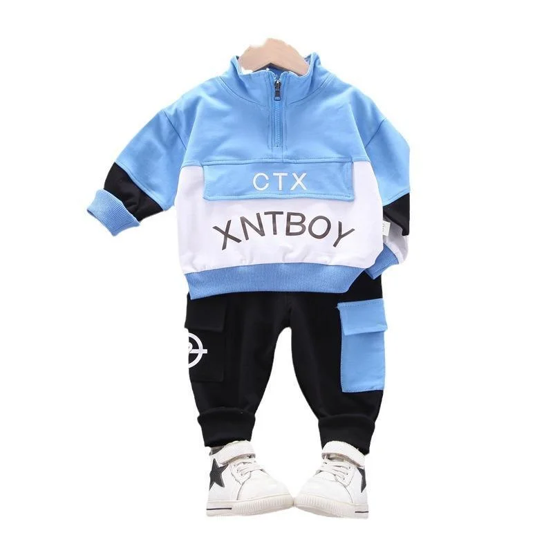 Top Trends: New Autumn Fashion Baby Girls Clothes Children Clothing Infant Boys Jacket Pants 2Pcs / Set Toddler Casual Costume Kids Tracksuits Shoppable Styles