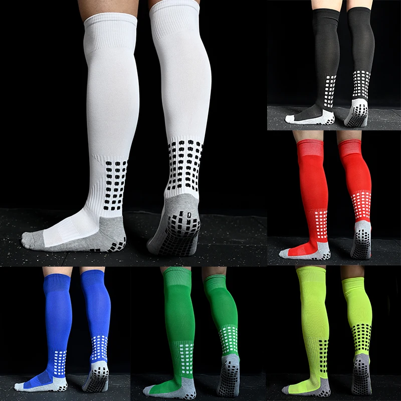 Top Trends: Long Football Socks And Knee Men Women Soccer Socks Long Sports Silicone Anti Slip Grip Shoppable Styles