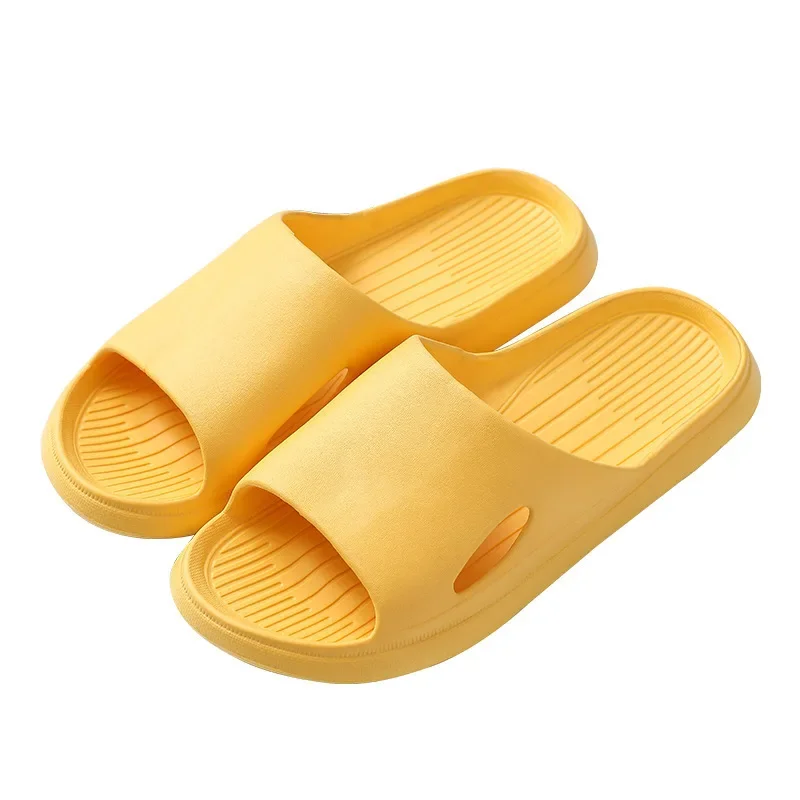 Top Trends: 2023 New Summer Women&#039;s Solid Color Soft Sole Bathroom Slippers Indoor Non-Slip Home Shoes Shoppable Styles