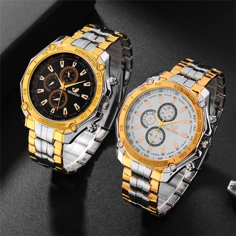 Top Trends: 2023 Luxury Man Watches Waterproof Men Date Watches Golden Stainless Steel Quartz Men&#039;s Watch Fashion Male Clock Reloj Hombre Shoppable Styles