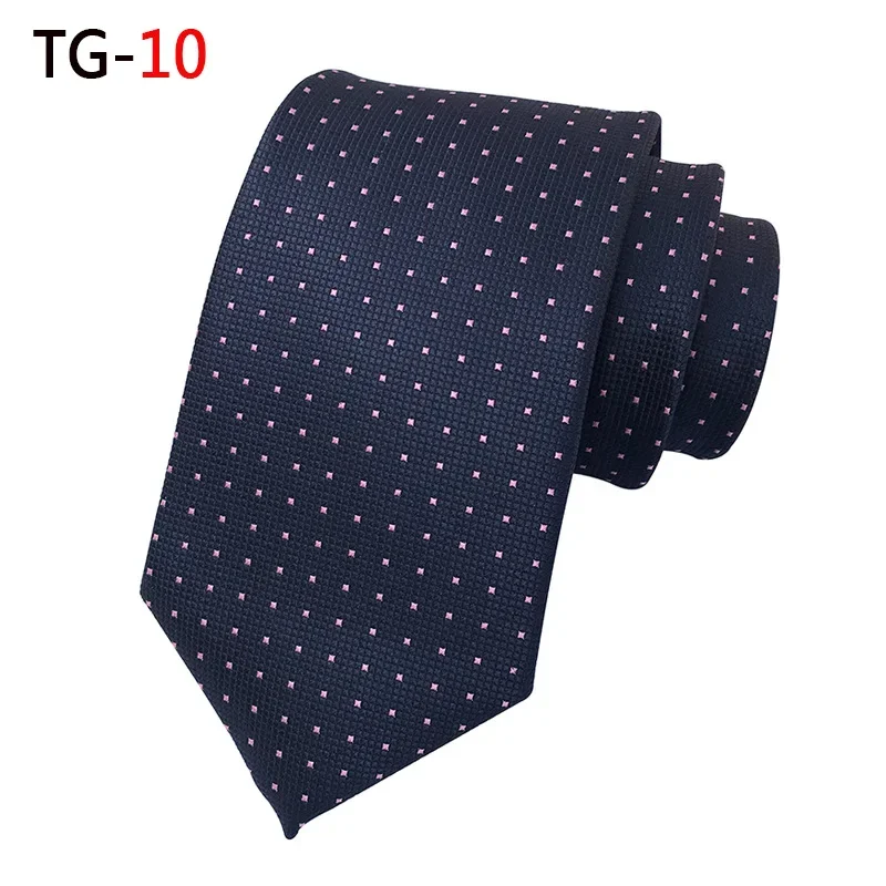 Top Trends: New Grid Dot Light Color Neck Tie Men Ties Formal Business Casual Party Necktie Corbatas Wedding Accessories Shoppable Styles - Image 3