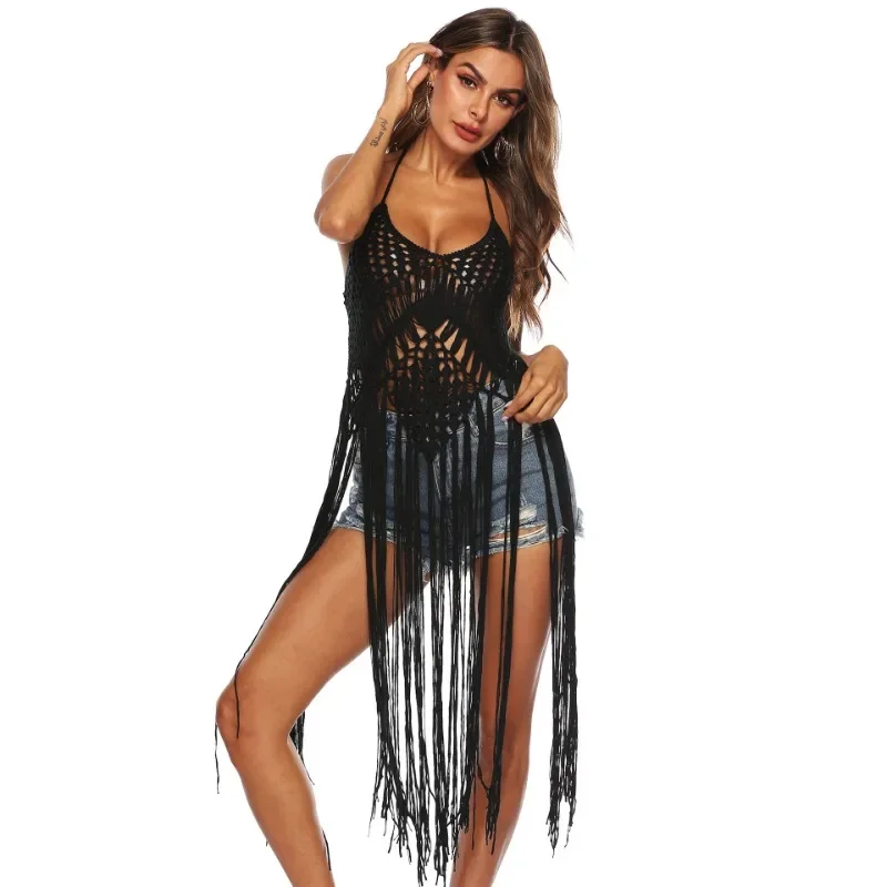 Top Trends: Women Bikini Cover-Ups Fishnet Cover Up Sling Blouse Cover Up Top Beach Wrap Bikini Shiny Wraps Cover Ups For Swimwear Beachwear Shoppable Styles