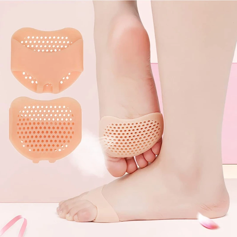 Top Trends: Silicone Forefoot Pad Metatarsal Pads For Women High Heels Half Insoles Foot Pain Relief Inserts Foot Blister Care Gel Cushions Shoppable Styles