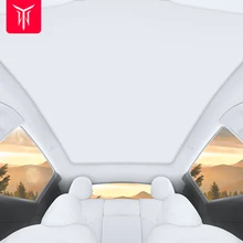 YZ Cho Tesla ModelY Model3 2022 Tấm Che Nắng Cho Tesla Ô Tô Mẫu 3 Tấm Che Nắng Mái Che Chống Nắng Cách Nhiệt Vách Ngăn Mô Hình Y Phụ Kiện