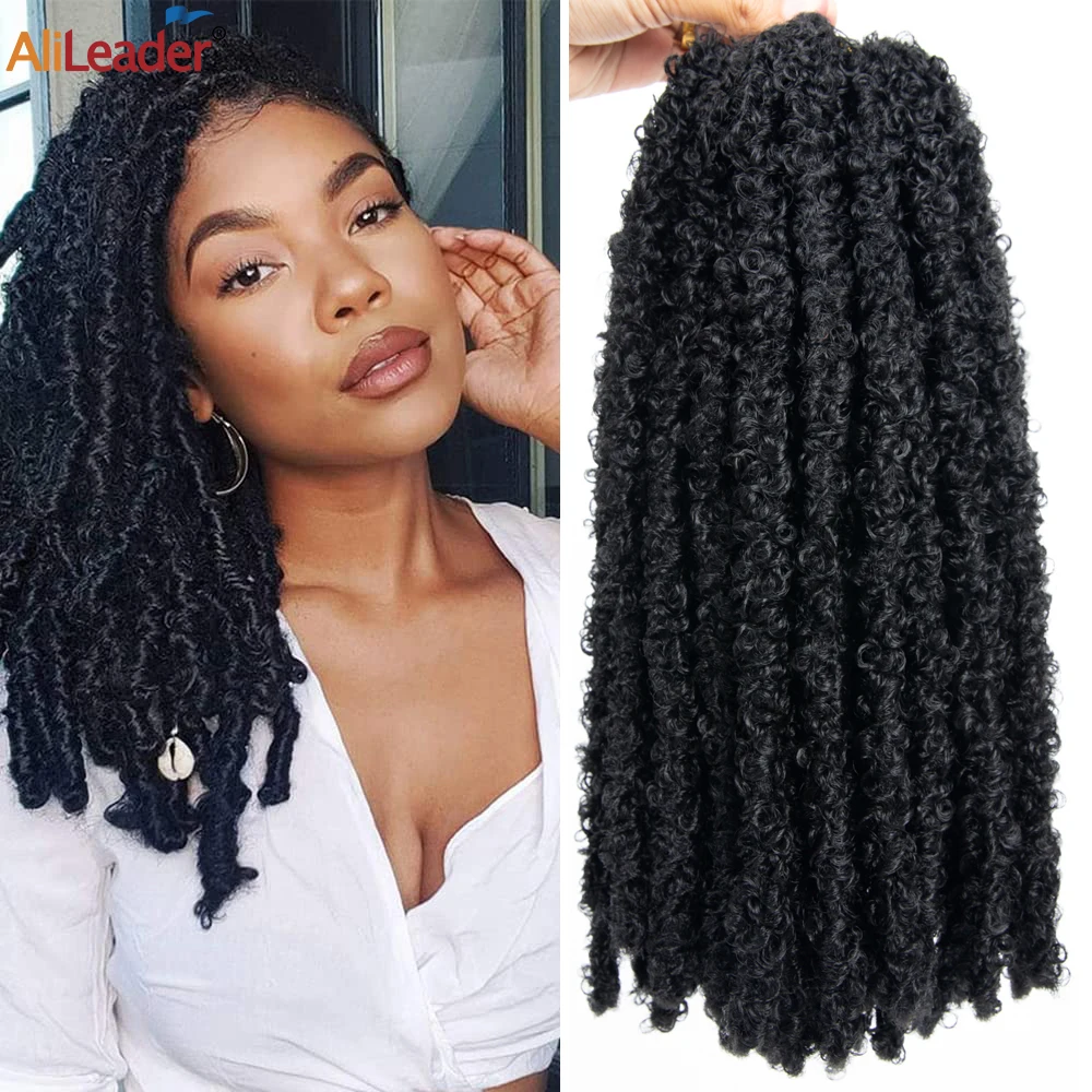 Top Trends: Butterfly Locs Crochet Hair 1-5 Packs 12 18 24 30 Inch Pre Looped Dreadlock Crochet Hair Fluffy Synthetic Faux Locs Crochet Hair Shoppable Styles