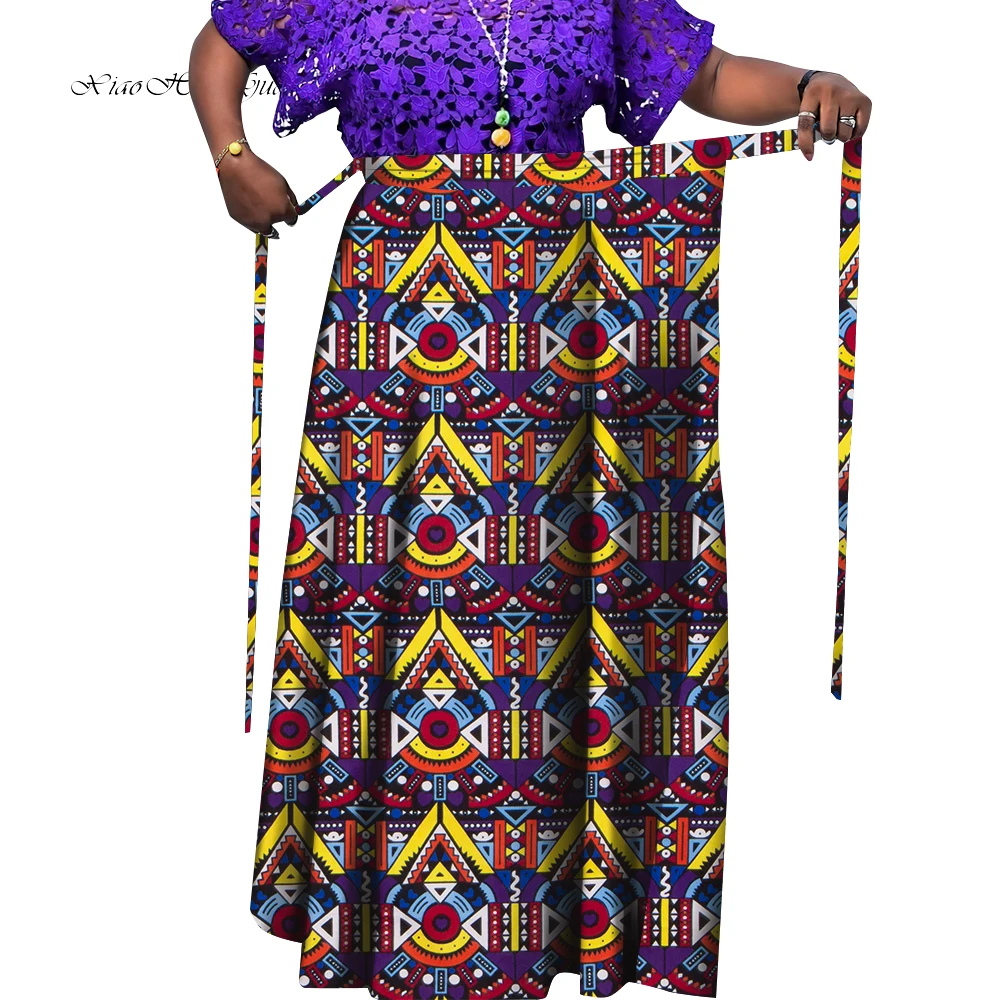 Top Trends: Long Skirts For Women Traditional Mermaid Skirt Dress Africa Bazin Riche Print Clothing Lady Women Loincloth Plus Size Wy9792 Shoppable Styles