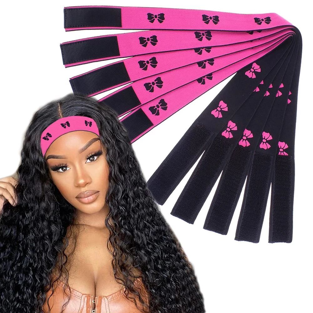 Top Trends: 3Pcs Lace Melting Band , Elastic Band For Lace Frontal Melt, Elastic Bands For Wig Edges, Edge Laying Band For Baby Edge Wrap To La Shoppable Styles