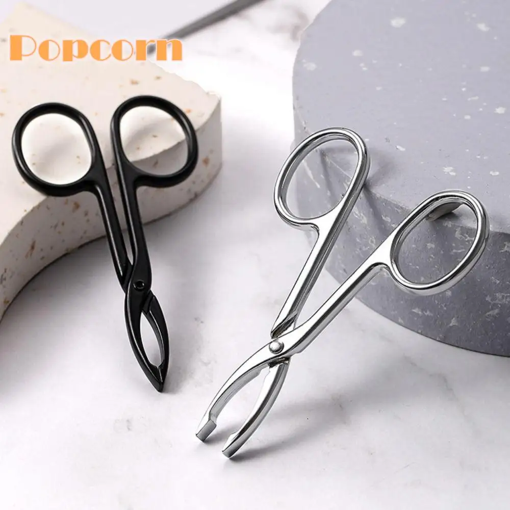 Top Trends: Stainless Steel Elbow Eyebrow Pliers Clip Scissors Tweezers Straight Pointed Professional Eyebrow Plucking Makeup Beauty Tools Shoppable Styles