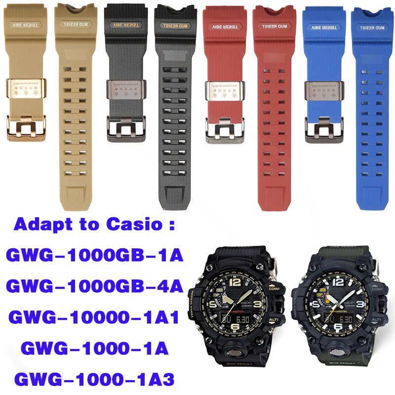 Top Trends: Watch Accessories For Casio g shock mudmaster gwg1000 GWG-1000 Men's Watch Strap Stainless Steel Ring Replacement Band Shoppable Styles