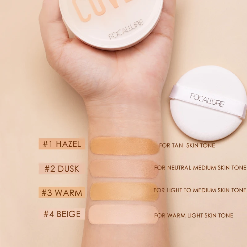 Top Trends: FOCALLURE Matte Poreless Air Cushion Full Coverage BB CC Cream Long-Lasting Moisturizing Oil Control Concealer Foundation Makeup Shoppable Styles - Image 5