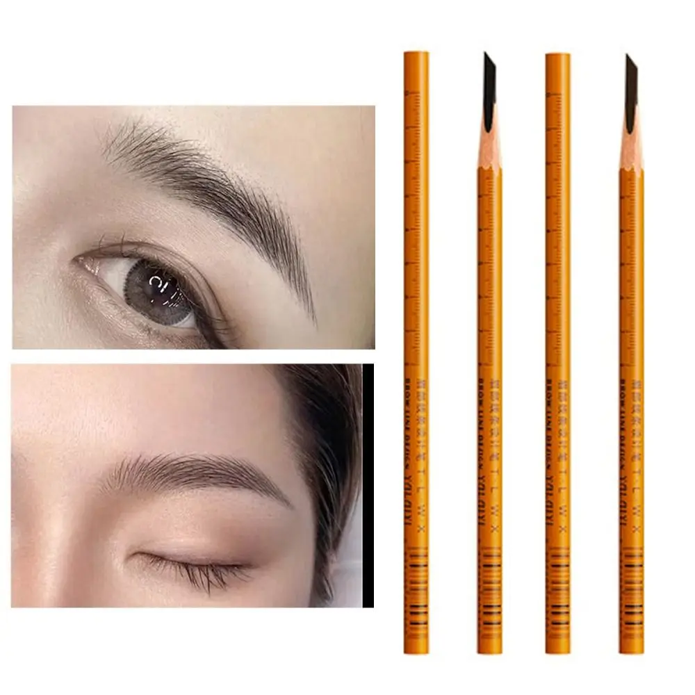 Top Trends: Eyebrow Design Pencil Positioning Pen Tattoo Semi Permanent Makeup Waterproof Anti Sweat Anti Hemp Eyebrow Line Shaping Pen Shoppable Styles