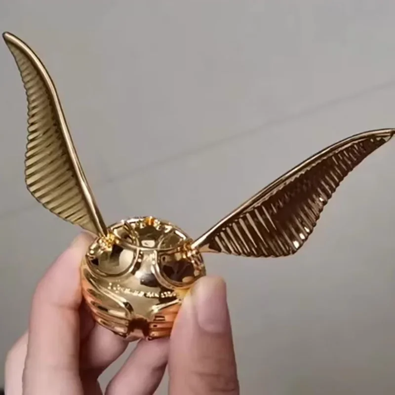 Top Trends: Gold Snitch Ring Box Wedding Rings Holder Jewelry Storage Boxes Movable Wings Birthday Souvenirs Accessories Gift For Girlfriend Shoppable Styles