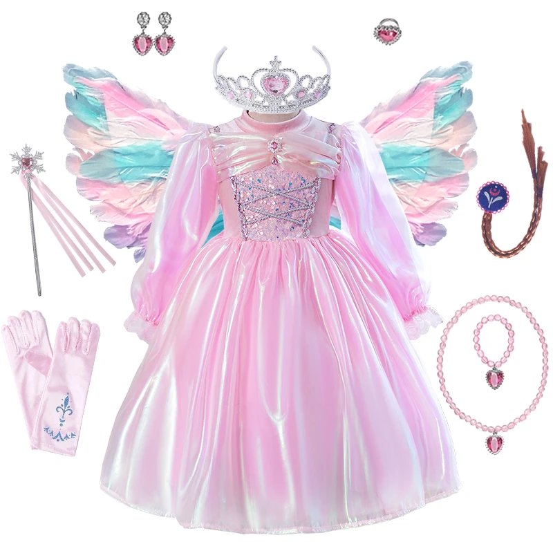 Top Trends: Baby Girls With Led Light Unicorn Fancy Dress Princess Girls Birthday Party Dress Children Kids Halloween Unicorn Perform Costum Shoppable Styles