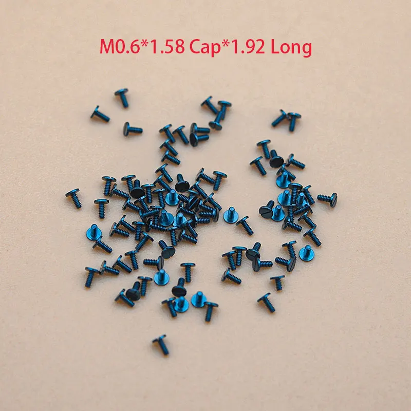 Top Trends: Blue Screw M0.6*1.58Cap*1.92 Long Mechanical Watch Movement Accessories Watches Repair Parts Watch Aftermarket Replacements Shoppable Styles