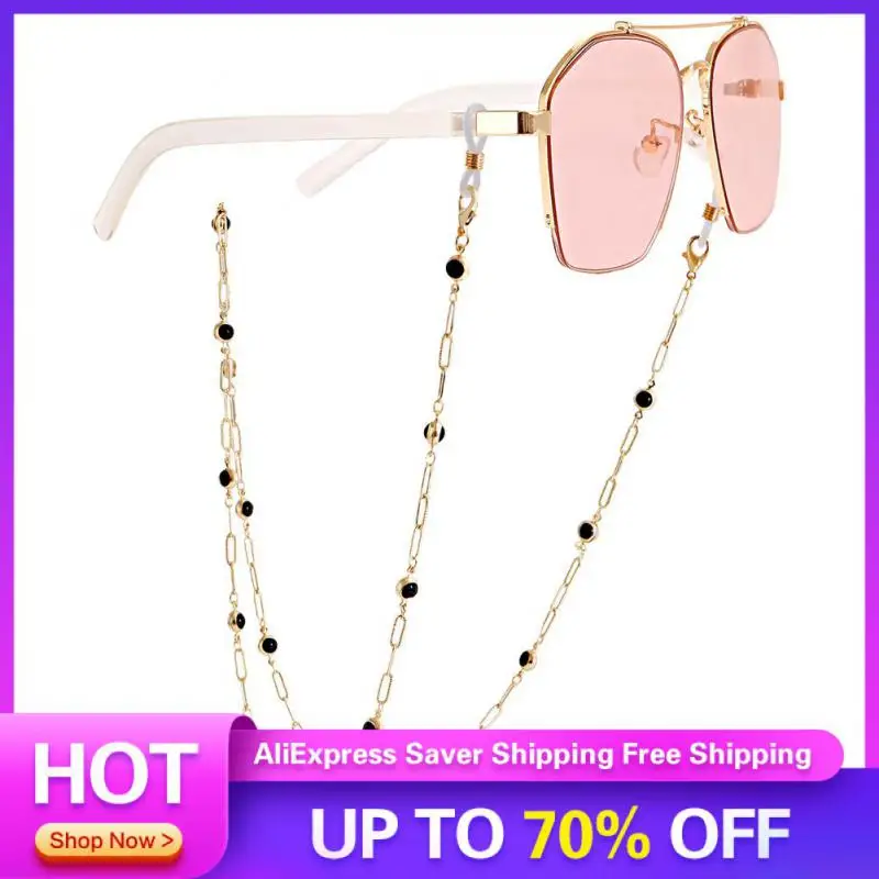 Top Trends: Fashion New Daisy Glasses Chain For Women Men Temperament Wild Mask Metal Necklace Hanging Rope Trend Glasses Accessories Shoppable Styles