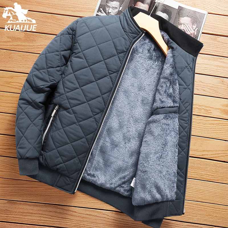 Top Trends: Men's Jacket Stand Collar Mens Parka Winter New Down Jacket Fleece Warm Jackets Men Business Leisure Coat Baseball Coats 2118 Shoppable Styles