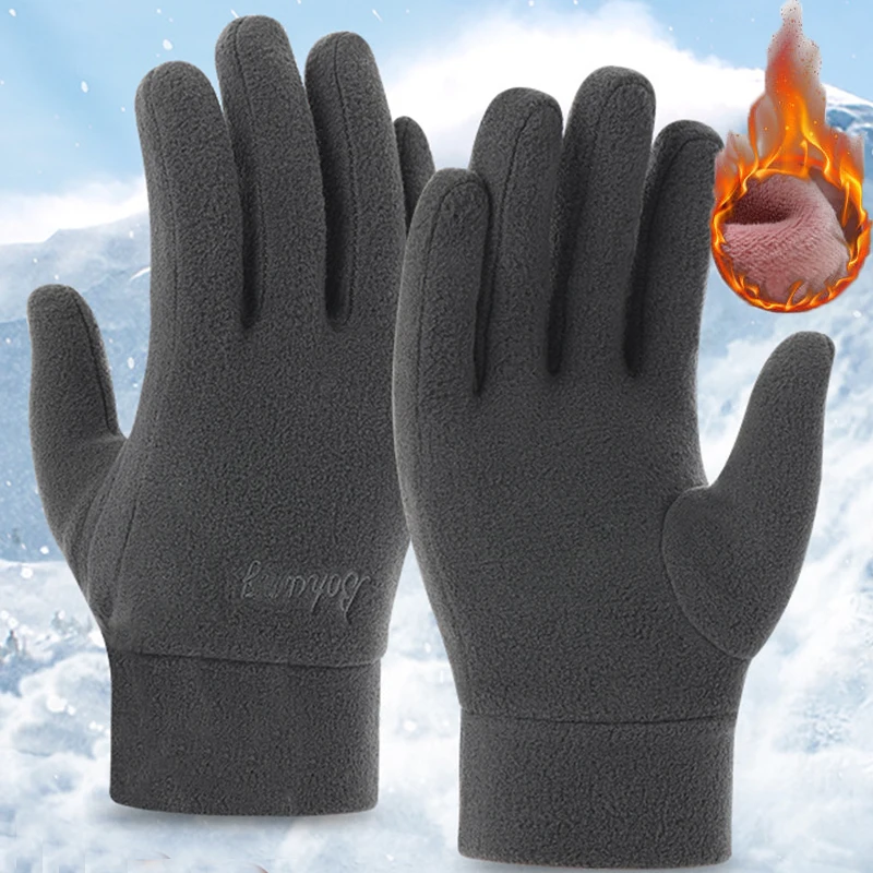 Top Trends: Winter Gloves Men Cycling Bike Women Thermal Fleece Cold Resistance Wind Waterproof Bicycle Warm Outdoor Running Skiing Mitten Shoppable Styles