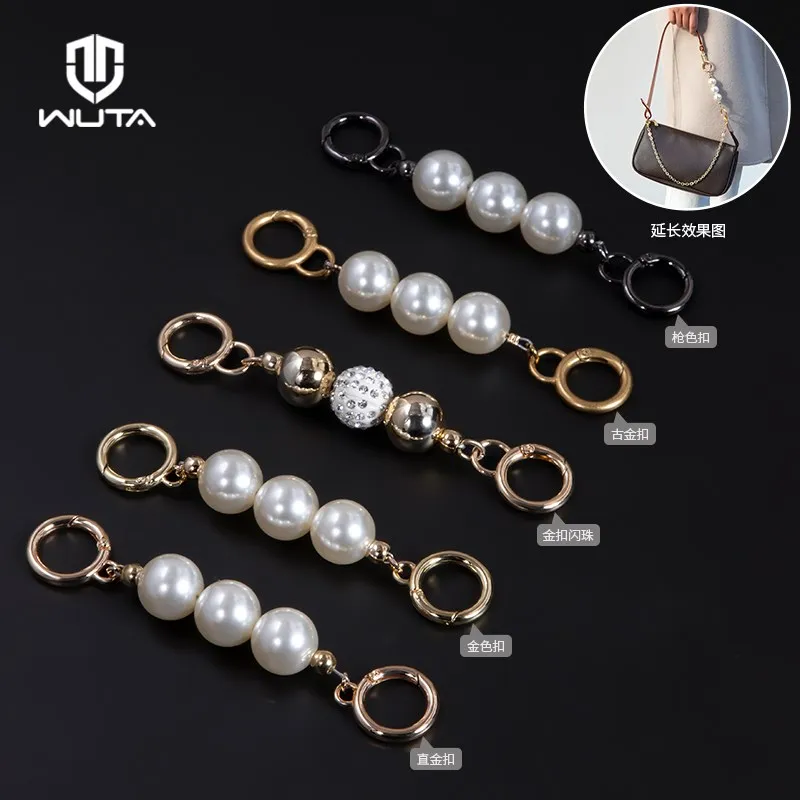 Top Trends: WUTA Bag Strap Extender Pearl Extenders Chain For LV For COACH Purse Handbag Shoulder Straps Convert Crossbody Bag Accessories Shoppable Styles