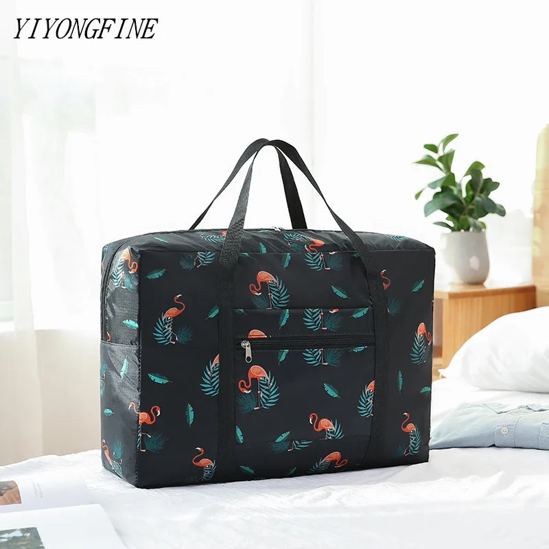 Top Trends: Large Capacity Travel Bags Men And Women Waterproof Handbags Luggage Organizer Personal Clothing Storage Bag Weekend Duffle Bag Shoppable Styles