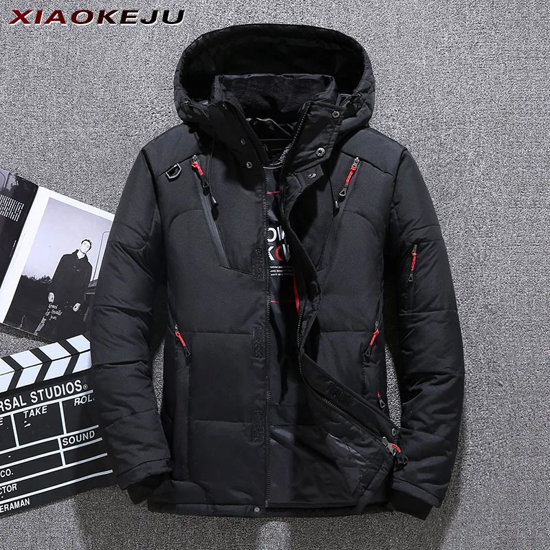 Top Trends: Mountaineering Motorcycle Jacket Men's Clothing Parkas Winter Jackets Long Work Wear Streetwear Spring Coats Cold Overcoat Man Shoppable Styles