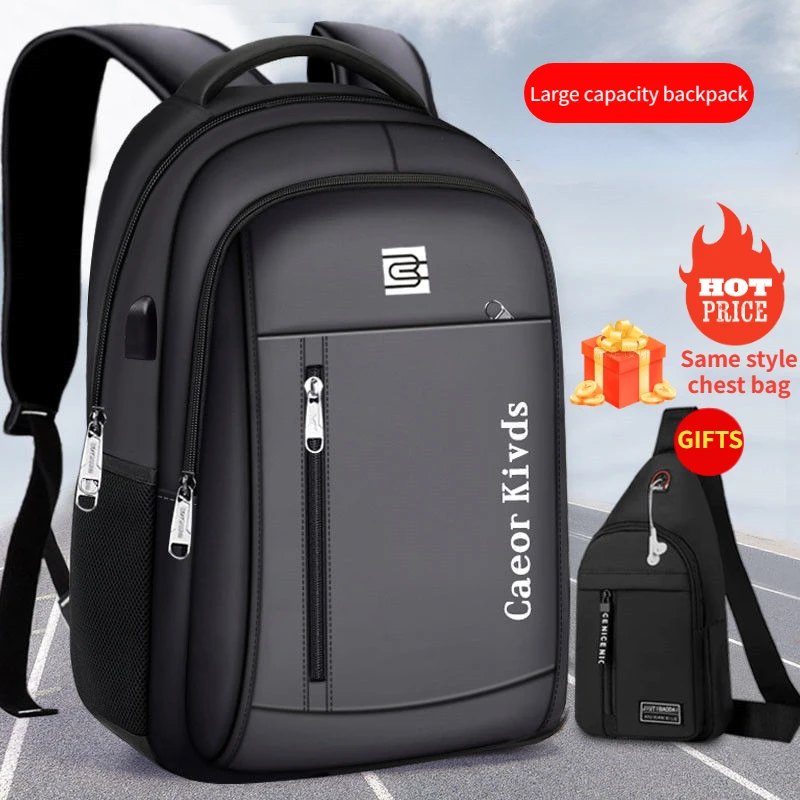 Top Trends: 2023 New Men&#039;s Backpack Trend Super Large Capacity Waterproof Travel School Bag Multifunctional USB Charging Laptop Backpack Shoppable Styles