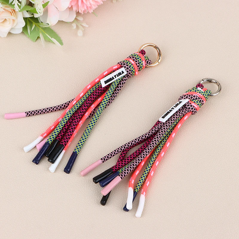 Top Trends: New High-quality Hardware Anti-theft Keychain Fashion Bag Accessories Luxury Brand Tassel Female Bag Decoration Shoppable Styles