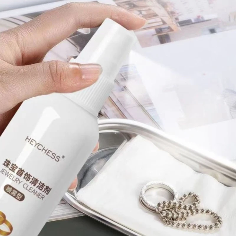 Top Trends: Jewelry Cleaner Solution Deep Clean Rust And Ash Removal Headwear Cleaner Liquid For Gold Silver 100ML Shoppable Styles