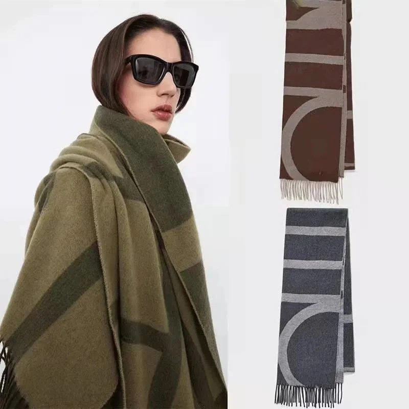 Top Trends: Brand TOT 100% Wool Woven Luxury Winter Women Shawl Fashion Lady Pashmina Scarves Shoppable Styles