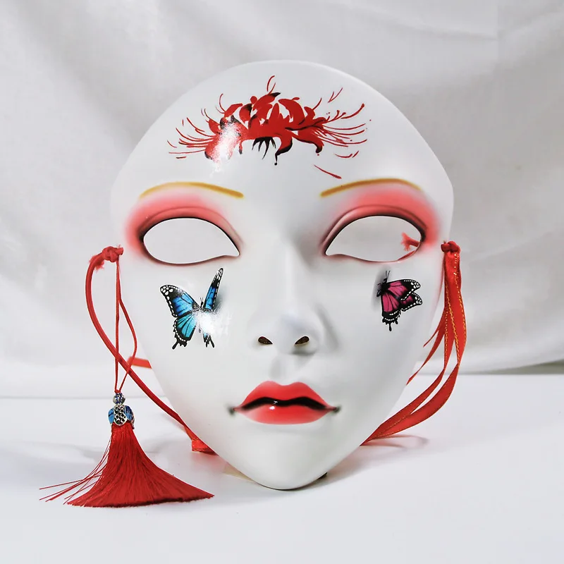 Top Trends: Chinese Style Masks Anime Cosplay Mask Hanfu Costume Accessories Carnival Masquerade Mask Halloween DIY Decor Party Decorations Shoppable Styles