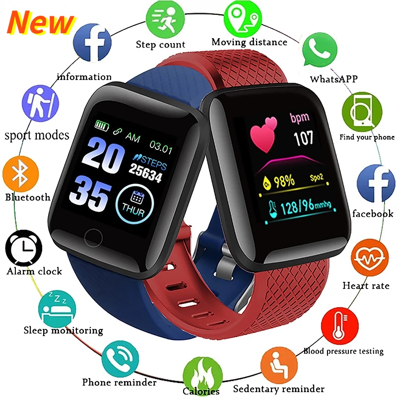 Top Trends: Kids Smart Watch Men Blood Pressure Waterproof Smartwatch Women Heart Rate Monitor Fitness Tracker Sport Watch For Men Women Shoppable Styles